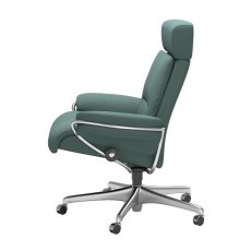 Tokyo Adjustable Headrest Office Recliner Chair | Fabric