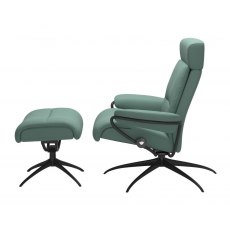 Tokyo Adjustable Headrest Star Recliner Chair | Leather