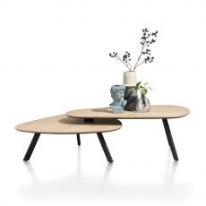 Livada Coffee Table Pair | Oak Natural