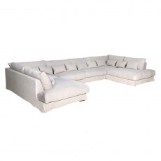 Heaven U-Shape Sofa | Fabric