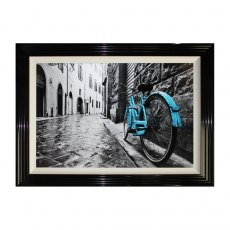 Wall Art | Bicycle Blue