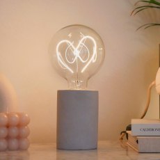 Single Lamp with Bulb - Screw Down