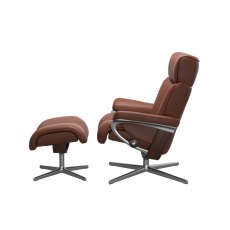 Magic Cross Recliner Chair | Leather
