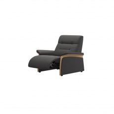 Mary Wood Recliner Armchair | Leather