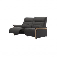 Mary Wood Recliner Sofa | Leather