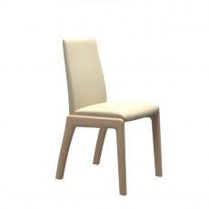 Laurel Low Back Dining Chair | D100 | Leather