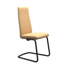Laurel High Back Dining Chair | D400 | Leather