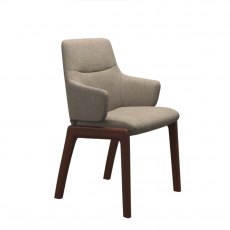 Mint Low Back Dining Armchair | D100 | Fabric