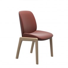 Bay Low Back Dining Chair | D100 | Leather