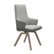 Vanilla High Back Dining Armchair | D200 | Fabric