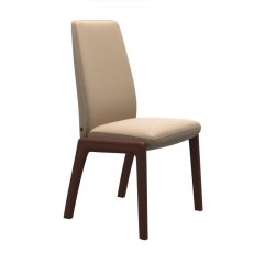 Vanilla High Back Dining Chair | D100 | Leather