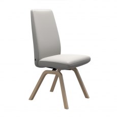 Vanilla High Back Dining Chair | D200 | Leather