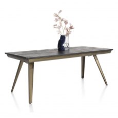 City Extendable Dining Table | Castle Anthracite