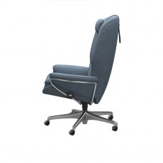 Rome High Back Office Recliner Chair | Fabric