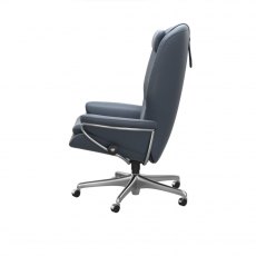 Rome High Back Office Recliner Chair | Leather